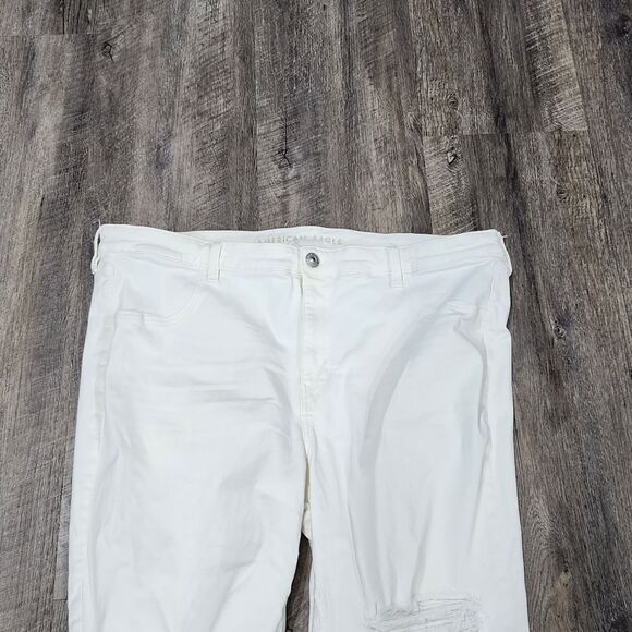 🐢 AE Curvy High-Waisted Destroyed Jegging - Picture 7 of 8